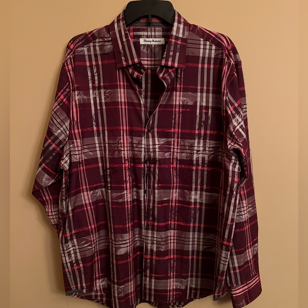 Tommy Bahama men’s long sleeve shirt Sz L
